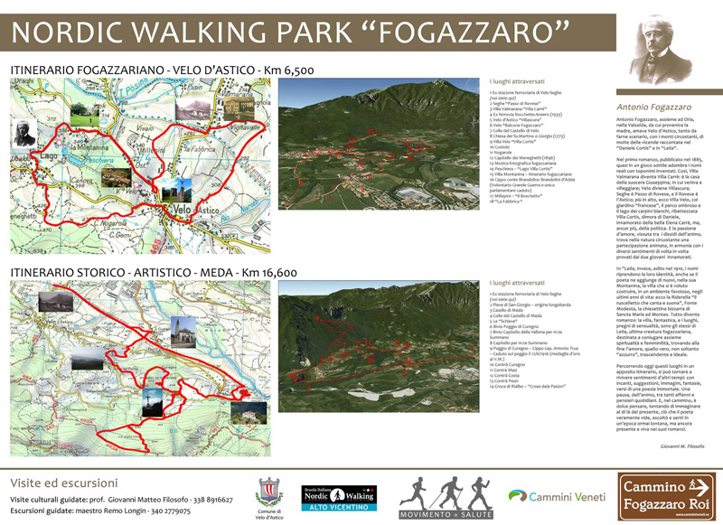 Inaugurazione Nordic Walking Park a Velo d'Astico