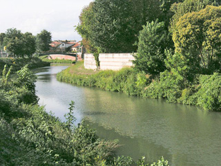 Ponte Novo sul fiume Bacchiglione - Vicenza