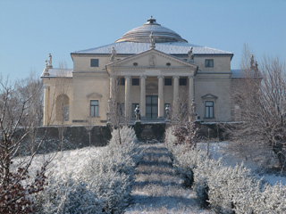 Villa Capra detta la Rotonda, veduta invernale - Vicenza