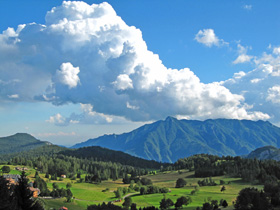 Panorama dalla Valle dei Ciliegie